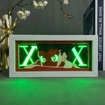 veilleuse led anime gon hunter hunter diy decoration chambre joueur lumière multicolore télécommande