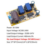 transformateur led alimentation 30w 50w 60w 80w jaune circuits imprimés condensateurs diodes résistances