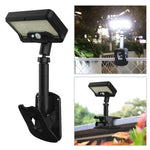 lumière solaire led capteur mouvement clipser ip65 étanche noir moderne campingextérieur