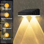 éclairage paysager led solaire extérieur moderne spot ip65 noir mat auto on off