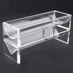 support biscuits transparent moderne empilable durable sans motif shape shape
