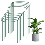 Support plante vert foncé moderne supplémentaires jardin métal robuste