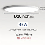 lampe led moderne blanc télécommande application 50cm diamètre 2000 82000lm
