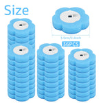 brosse wc remplacement tête jetable 18 36pcs long manche hygiène durable blanc bleu violet