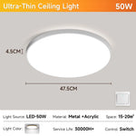 lampe led moderne blanc doré ajustement trichromatique économie énergie