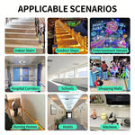 ruban anti dérapant transparent moderne adhésif carreaux géométriques cuisine salle bain carrelage escaliers