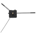 accessoires horloge murale mouvement quartz kit bricolage pièces rechange aiguilles secondes rouges modernes minimalistes