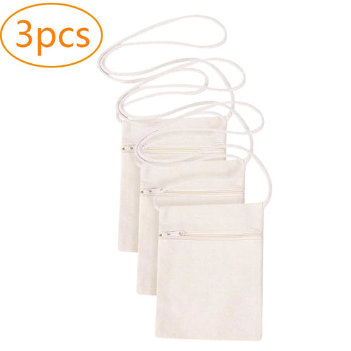 sac bandoulière toile coton beige clair élégants métalliques porte clés cartes monnaie écouteurs simple