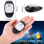 lampe frontale led clip noir moderne sécurité jog marche nuit pêche randonnée USB