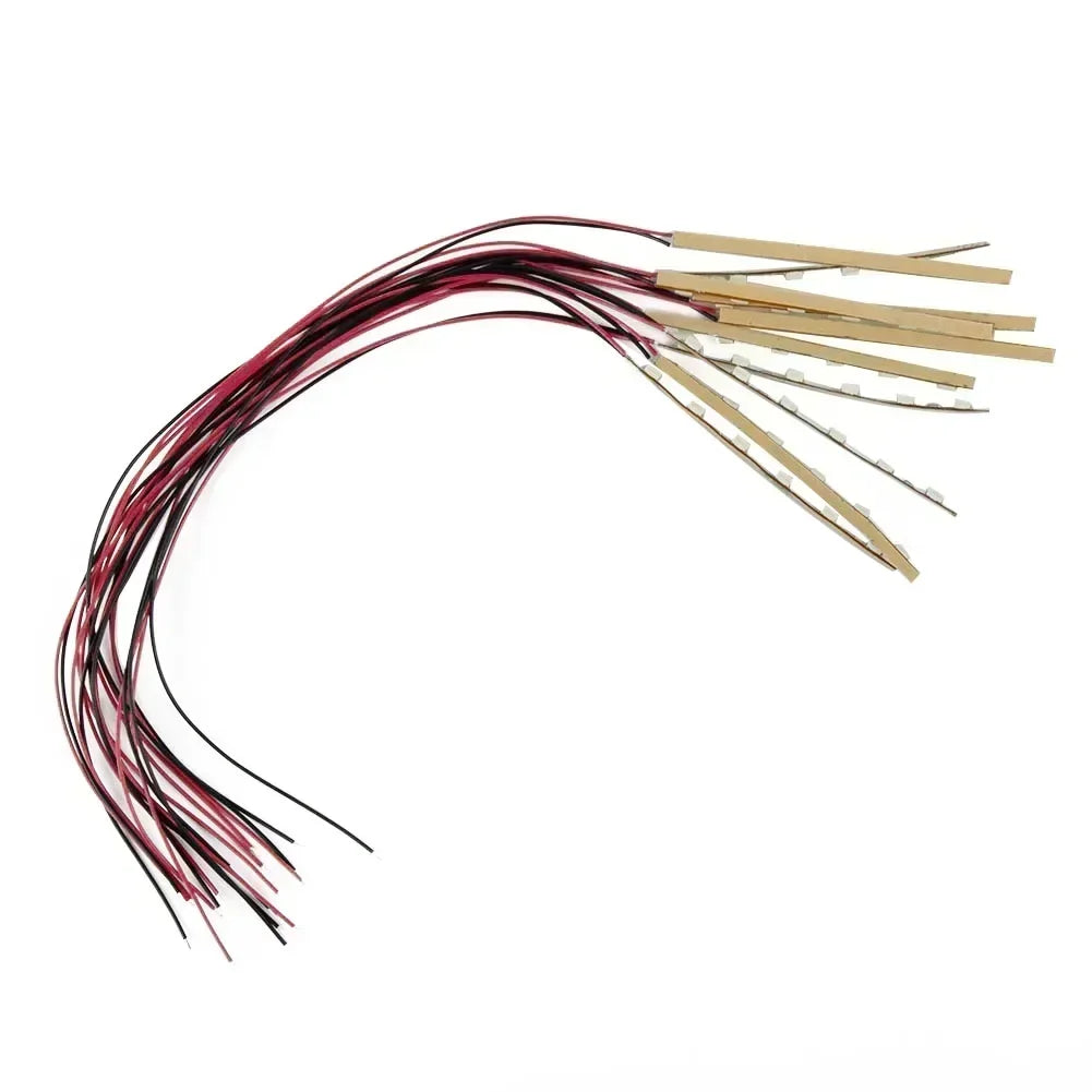 ruban led blanc rouge noir adhésif flexible 12v 18v led moderne 10 pièces