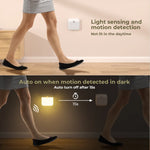 lampe nuit rechargeable usb détecteur mouvement adhésif blanc moderne sans fil led