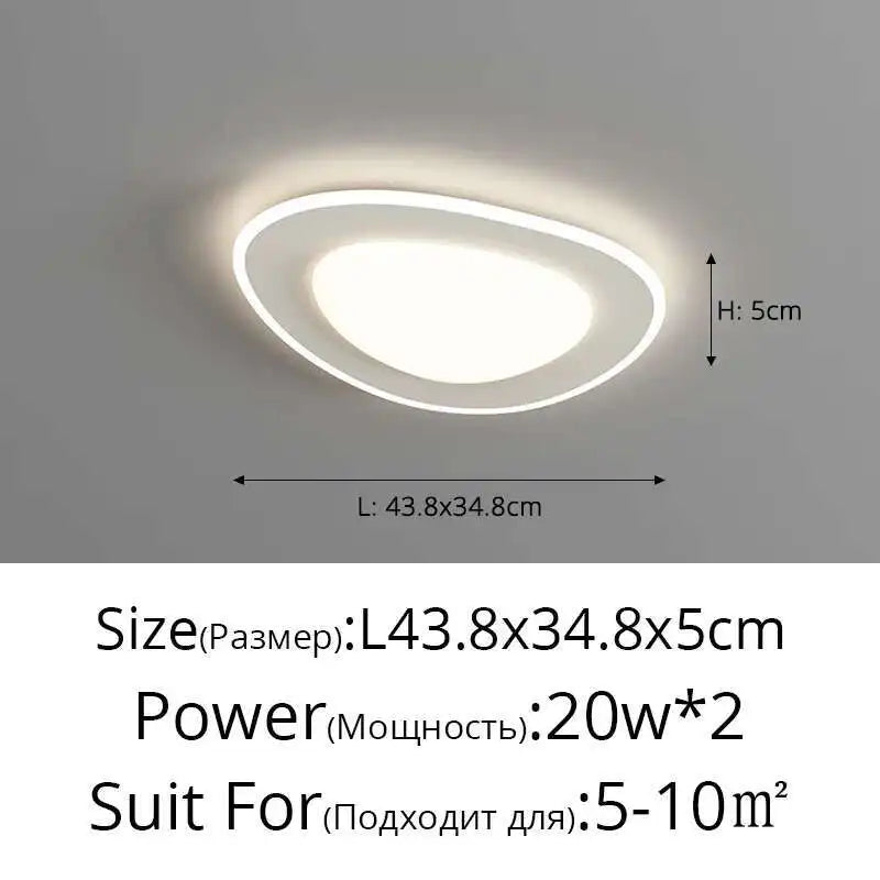 lustres led modernes blanc beige ovale circulaire aluminium flux lumineux 2000 82000 interrupteur bouton