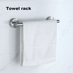 porte serviettes acier inoxydable salle bain mural cuisine toilette fixe accessorise toilette salledebain cuisine