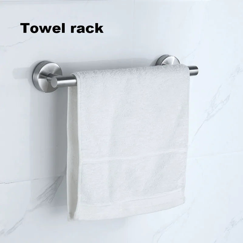 porte serviettes acier inoxydable salle bain mural cuisine toilette fixe accessorise toilette salledebain cuisine