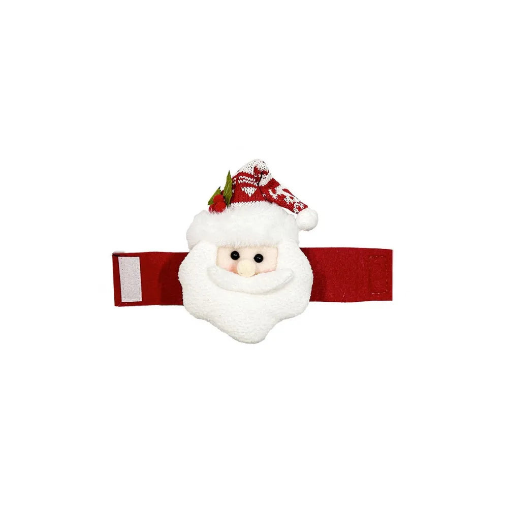 décoration noël boucle rideau coton maille finition blanche rouge verte pompon ruban festive