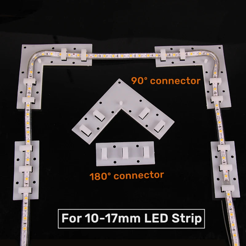Clips de montage surface pour éclairage décoratif néon