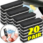 aimants puissants rideaux adhésifs sans perçage noir blanc modernes 12 pairs pairs