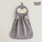 serviette bain rapide polaire animée oiseau canard blanc jaune rose opaques mignon crochetée