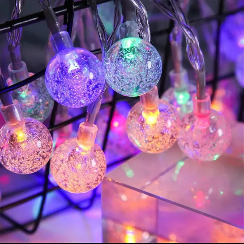 guirlande lumineuse multicolore translucides 10 20 40 led usb portative festive moderne clips fixation