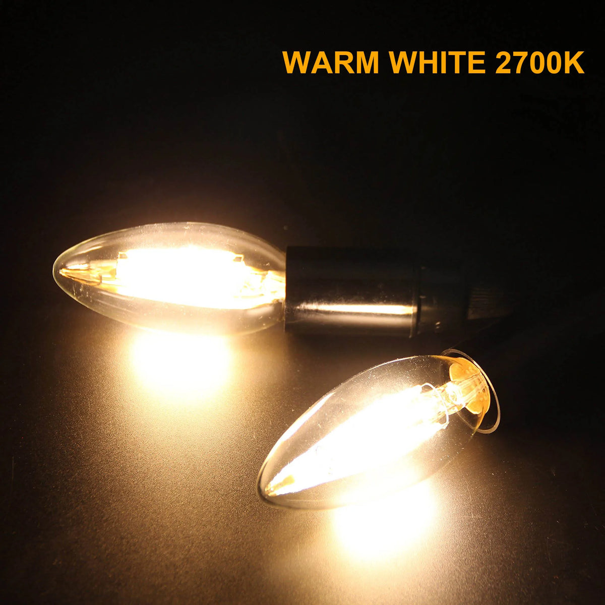 ampoules led 4w équivalent 40w blanc chaud 2700k filament doré culot e12 e14 vintage