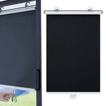 store enroulement noir moderne double ventouse 40x60cm 40x125cm 45x125cm 50x125cm 58x125cm