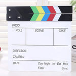 clapboard photojournaliste universaux scènes dates directeur classique moderne vert rouge bleu