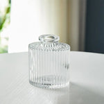 vase transparent gravé classique décoration intérieure plante hydroponique maison festive