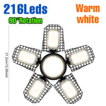 lampe led déformable noire grille hexagonale moderne e27 haute luminosité 20000h