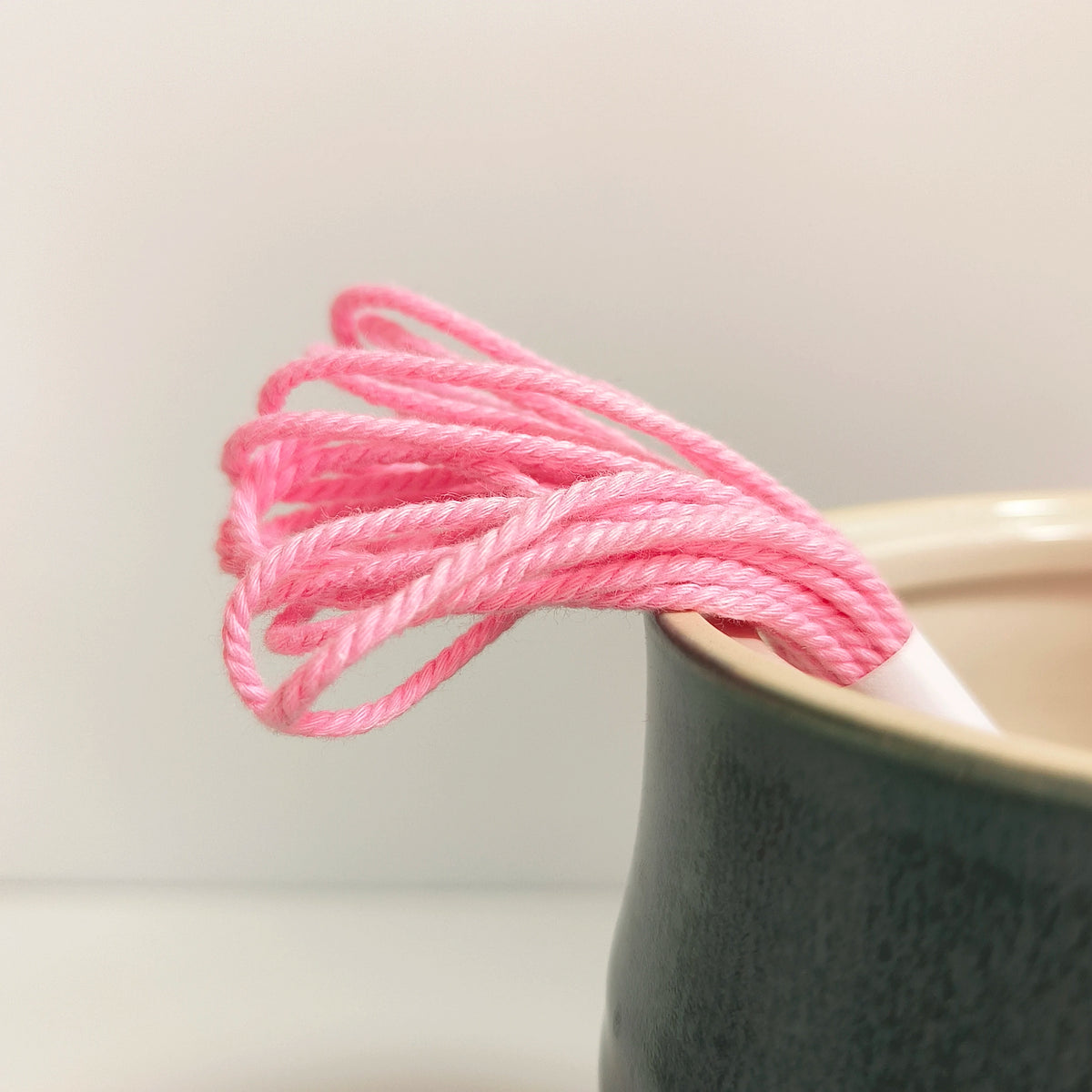 corde macramé coton pur torsadée bijoux artisanaux projets créatifs diy fait main