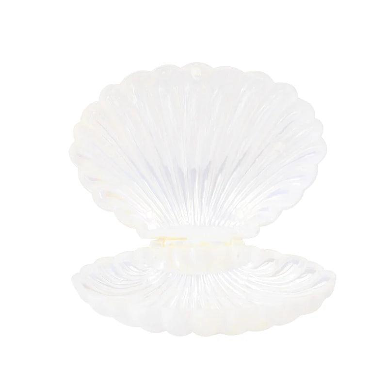 coquilles coquillage blanc rose bleu violet rayées moderne décoration anniversaire mariage noël enfants
