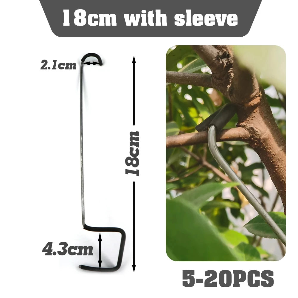 crochet arbre noir argenté moderne adhésif 18cm 26cm 36cm 6cm 12cm 16cm jardinage plantation