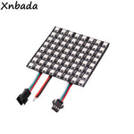 panneau led flexible carré moderne connecteurs souder 3000k 6000k 5v 8x8 16x16