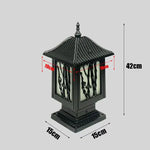 lampe artisanale bambou doré acrylique transparente extérieure éclairage industriel led aluminium