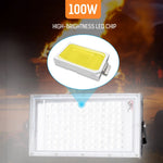 projecteur led 12v 100w ip66 gris blanc moderne camping pêche ajustable 180