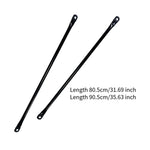 barres suspension balançoire métal noir moderne 80.5cm 90.5cm