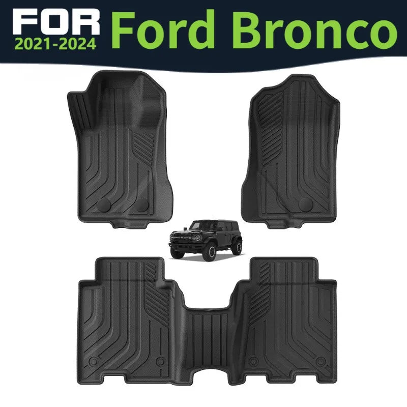 tapis sol voiture noir rayures diagonales moderne protection tpe imperméable nettoyage facile
