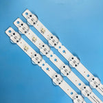 bande led rétro éclairage blanc moderne connecteurs led fixation 600mm opaques rectangulaires