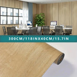 papier peint auto adhésif motif bois naturel moderne roulé marron gris intérieur decoration mur