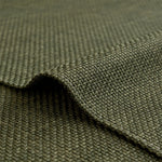 coussin canapé vert olive moderne tissu polyestère petite pointure sans couture