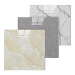 panneau décoratif marbre moderne adhésif imperméable résistant humidité noir gris beige blanc 30x30cm