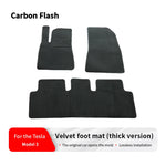 tapis sol voiture velours noir moderne élégant plastique fibre synthétique doux lisse