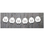 guirlande mouton motif kaaba lune décoration enfantine festivités anniversaire mariage İslam festive