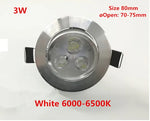Spot LED argenté moderne grille aluminium 8.4cm 6.5 7cm