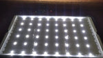 bandes led blancs moderne téléviseur lcd rétroéclairage transparent accessoires électroniques câbles connecteurs 12v