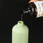 flacon lotion vert clair moderne pompe 200ml 250ml 300ml 400ml 500ml