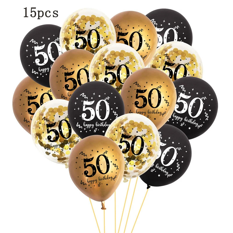 Ballon latex noir 12 pouces pour fête