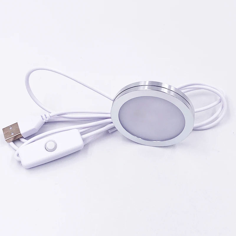 lampe led 3w 12v blanc moderne câble usb interrupteur 3000k 4000k 6000k