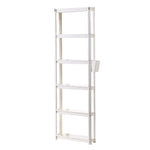 étagère mobile roulettes blanc moderne plateaux lisses suspendus porte chariot multifonctionnelle adjustable almacenamiento