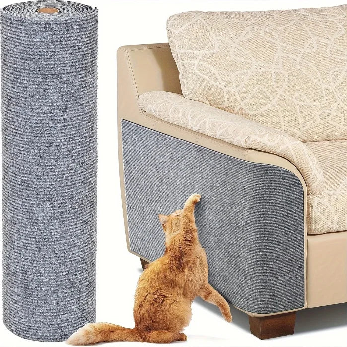 protecteur canapé anti griffes adhésif gris moderne tissu finement tissé 40cm 200cmrollable