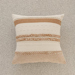 housse coussin polyester géométrique moderne marron blanc décoration canapé voiture